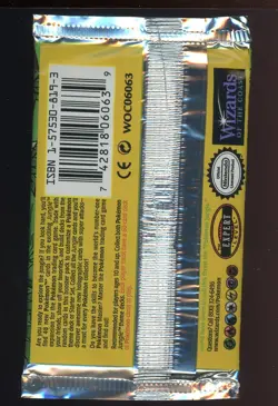 1999 WOTC Pokemon Jungle Foil Booster Pack Sealed - Scyther Art - Image 2