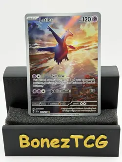 2024 Pokemon Surging Sparks #203/191 Latios Illustration Rare - Image 1