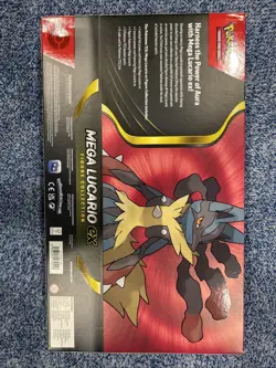 Pokemon TCG: Mega Lucario ex Premium Figure Collection Factory Sealed Box New - Image 2