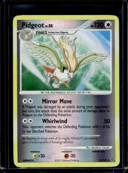 2007 Pokemon Diamond & Pearl Secret Wonders Pidgeot Reverse Holo #35/132 - Image 1