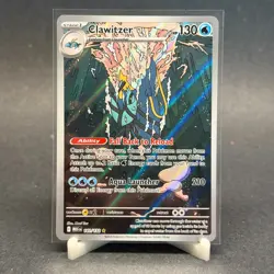 Clawitzer 141/132 Illustration Rare Full Art Mega Evolution POKEMON TCG MEG EN - Image 1
