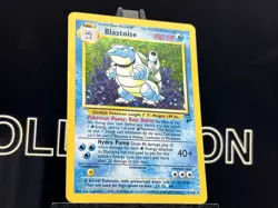 Swirl 💫 Pokemon Blastoise Holo Rare Swirl LP Base Set 2 2/130 - Image 4
