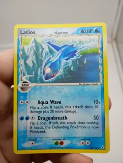 2006 Pokemon Latios TCG Delta Species EX Holon Phantoms 22/110 Holo - Image 1