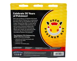 Pokemon Day 2026 Collection | Pikachu Promo | 3 Booster Packs | Factory Sealed - Image 2