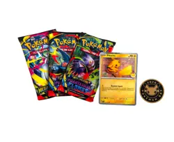 Pokemon Day 2026 Collection | Pikachu Promo | 3 Booster Packs | Factory Sealed - Image 3