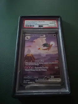 2023 POKEMON MEW EN-151 #199 CHARIZARD ex SPECIAL ILLUSTRATION RARE PSA 10 - Image 1