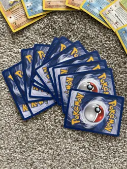 Vintage USED Pokemon TCG Blackout Theme Deck 1999 WOTC - Damaged Box (GERMAN) - Image 4