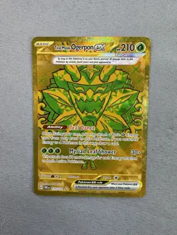 Teal Mask Ogerpon ex 177/131 Pokemon Prismatic Evolutions FULL ART Gold MINT - Image 2