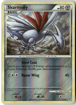 Skarmory, Pokemon Undaunted Rare, 21/90 NM - Image 1