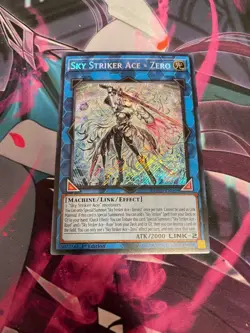 YUGIOH - SKY STRIKER ACE ZERO - SECRET RARE - 1ST ED - NM - DUAD - Image 1