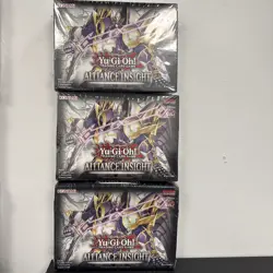 YUGIOH: Alliance Insight 1st Edition BOOSTER BOX - FACTORY SEALED NEW Lot Of 3 - Image 1
