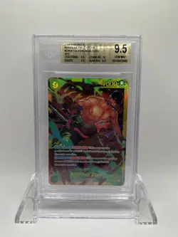 2024 One Piece Wings Of The Captain Zoro #OP06118 BGS 9.5 - Image 1