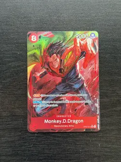 One Piece 500 Years In The Future Monkey D Dragon OP07-015 SR Alt Art English - Image 1