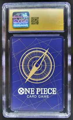 2025 ONE PIECE CCG JAPANESE MONKEY D. LUFFY SUPER RARE MAGAZINE CGC 10 A PT - Image 2
