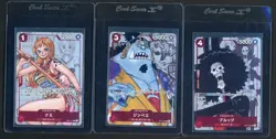 Lot of (9) One Piece TCG 25th Anniversary Japanese Mixed Promos - Image 2