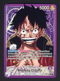 One Piece TCG OP05-060 Monkey.D.Luffy ALT ART Leader Foil - Image 1