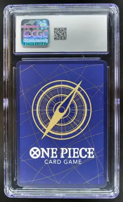 2025 ONE PIECE CCG JAPANESE MONKEY D. LUFFY SUPER RARE MAGAZINE CGC 9 A PT - Image 2