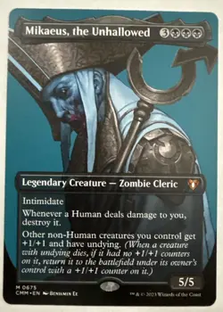 Mikaeus, the Unhallowed (Borderless) Commander Masters Regular - Image 1