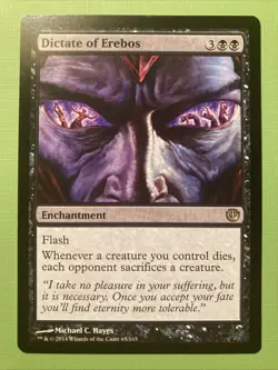 MTG - Dictate of Erebos - Journey into Nyx - NM - Image 1