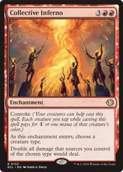 Collective Inferno [Lorwyn Eclipsed] MTG - Image 1