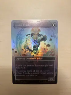 The Legend of Kyoshi (Borderless) Foil NM. Avatar: The Last Airbender - Image 2