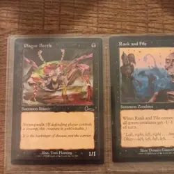 Nine Different Magic The Gathering Cards, Deckmaster, Collectable. - Image 2