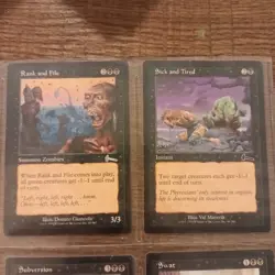 Nine Different Magic The Gathering Cards, Deckmaster, Collectable. - Image 4