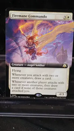 Firemane Commando (Extended Art) Commander: March of the Machine Regular - Image 1