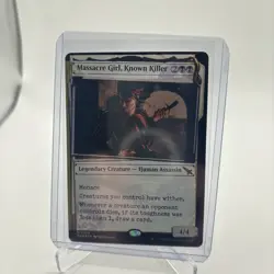 Massacre Girl, Known Killer M 0380 Murders at Karlov Manor NM Foil Border - Image 1