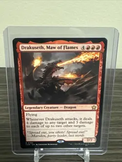 Drakuseth, Maw of Flames x1 Foundations M/NM - Image 1