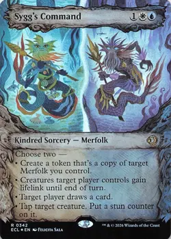 Sygg's Command (Showcase) Lorwyn Eclipsed Foil - Image 1