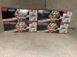 Pokemon Prismatic Evolutions Surprise Box Lot of 4 Sealed Booster Promo SamsClub - Image 1