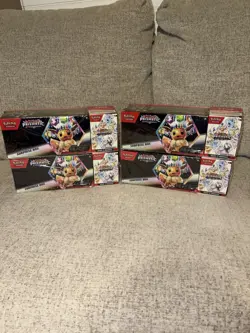 Pokemon Prismatic Evolutions Surprise Box Lot of 4 Sealed Booster Promo SamsClub - Image 3