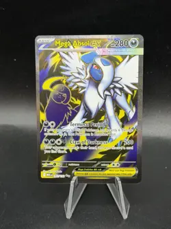 Pokemon Mega Absol EX 161/132 Full Art Ultra Rare Mega Evolution Holo Nm EQ3 - Image 1