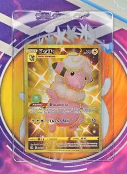 🔥Pokemon TCG Flaaffy 280/264 Gold Full Art Secret Rare Fusion Strike Sleeve🔥📈 - Image 5