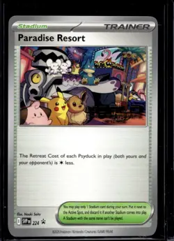 2025 Pokemon World Championships Paradise Resort Trainer-Stadium Promo #224 - Image 1