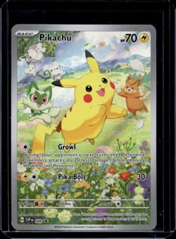 2023-25 Pokemon SV Black Star Promos SVP EN Pikachu #088 - Image 1