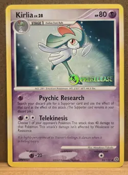 Kirlia - PRERELEASE Secret Wonders 53/132 Stamped non-holo LP - ungraded Pokemon - Image 1