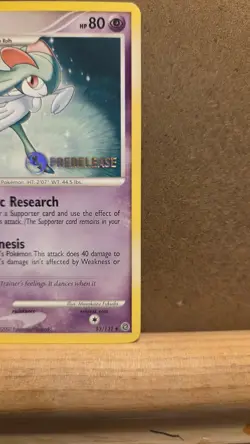 Kirlia - PRERELEASE Secret Wonders 53/132 Stamped non-holo LP - ungraded Pokemon - Image 5
