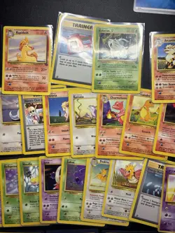Lot Of 29 VTG Pokemon Cards Fossil Jungle Base Set Rocket Japanese Holo HP-MP - Image 3