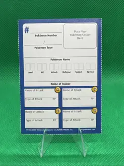 2000 Nintendo Power Pokemon Stadium Mewtwo Insert Card. Extremely Rare! - Image 2