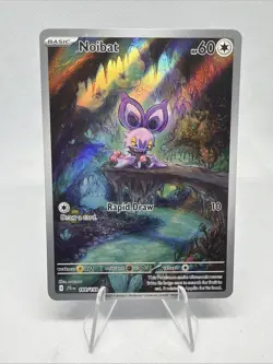 Pokemon: Noibat - 169/159 - SV09: Journey Together (JTG) Holo Illustration Rare - Image 1
