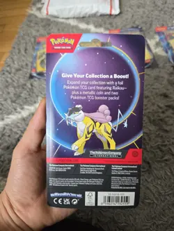 Pokemon Mega Evolution & Phantasmal Flames 2-Pack Blister Sealed - Raikou - Image 2