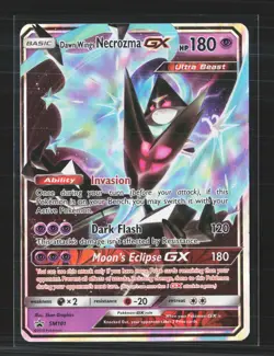 Pokemon Dawn Wings Necrozma GX #SM101 - Image 1