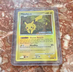 Pokemon Pikachu Diamond & Pearl Burger King Reverse Holo 60 HP 094/123 - Image 1