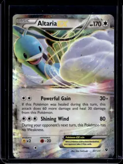 2016 Pokemon XY Fates Collide Altaria Holo #83/124 - Image 1