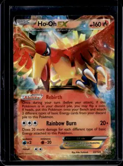 2012 Pokemon Black & White Dragons Exalted Ho-Oh #22 - Image 1