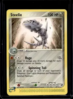 2003 Pokemon EX Sandstorm Steelix #23/100 - Image 1