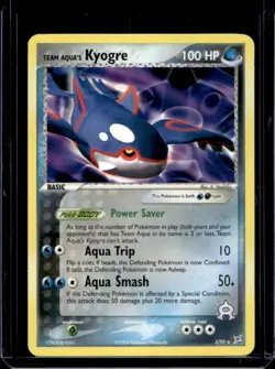 2004 Pokemon EX Team Magma vs Aqua's Kyogre Holo #3/95 - Image 1