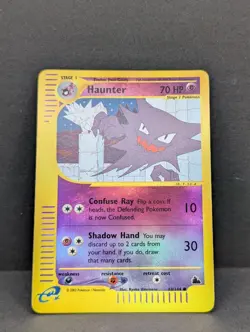 Haunter 63/144 Skyridge Reverse Holo Rare Pokemon TCG Nintendo LP+ Gengar - Image 3
